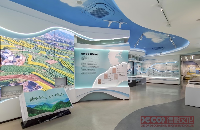 如何在環(huán)境保護展廳裝修中設計可持續(xù)的展覽市場調研和推廣策略？