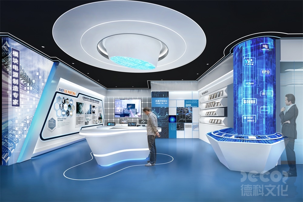 科技展廳裝修中如何運用人工智能和機器人導(dǎo)覽員？