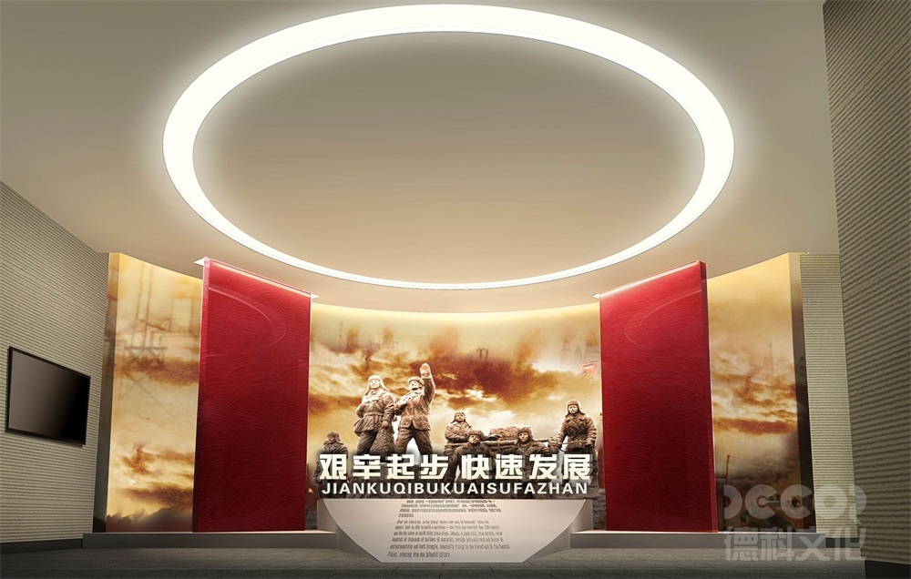 紅色展館設(shè)計如何避免內(nèi)容過度碎片化？